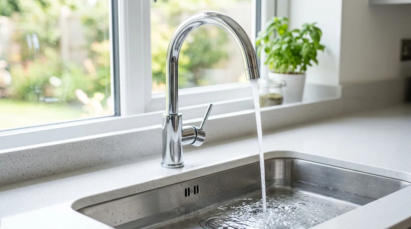 Local Plumbing Master Pros same day plumber fixing a faucet in East Tawas, MI